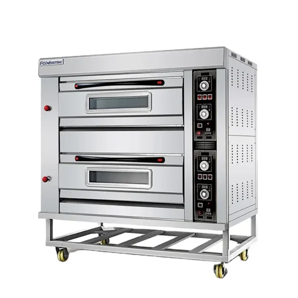 Gas-Baking-Oven-2-Deck-4-Tray
