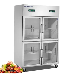 Refrigerated Kitchen Fresh-Keeping Cabinet Quick-Freezing Cabinet Stainless Steel Freezer